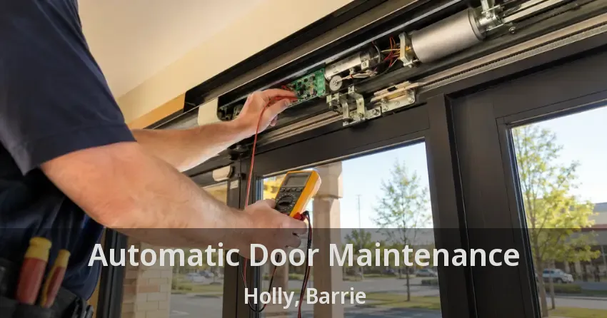 Automatic Door Maintenance Holly, Barrie - ON