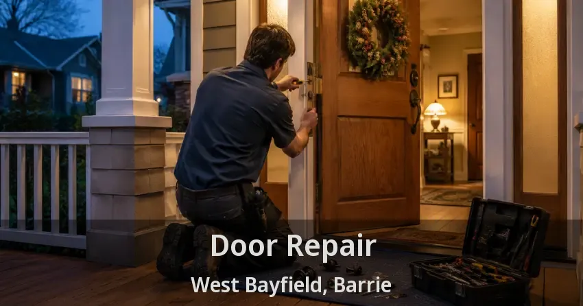 Door Repair West Bayfield, Barrie - ON