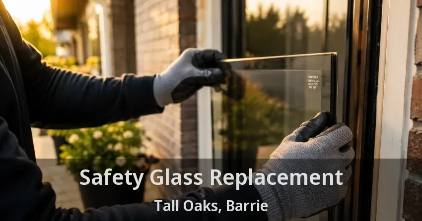 Safety Glass Replacement Tall Oaks, Barrie - ON