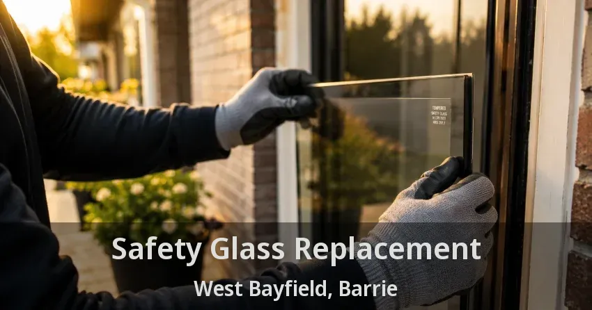 Safety Glass Replacement West Bayfield, Barrie - ON