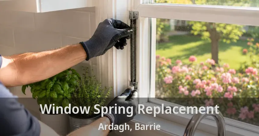 Window Spring Replacement Ardagh, Barrie - ON